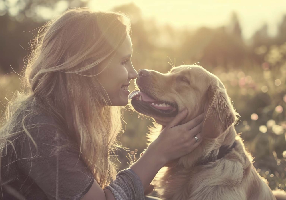 Woman playing with dog --ar 16:9 --style raw Job ID: 86268c60-1775-4ee2-a92e-51088eaecb04